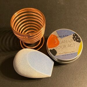 Juno & Co Microfiber Sponge with Holder